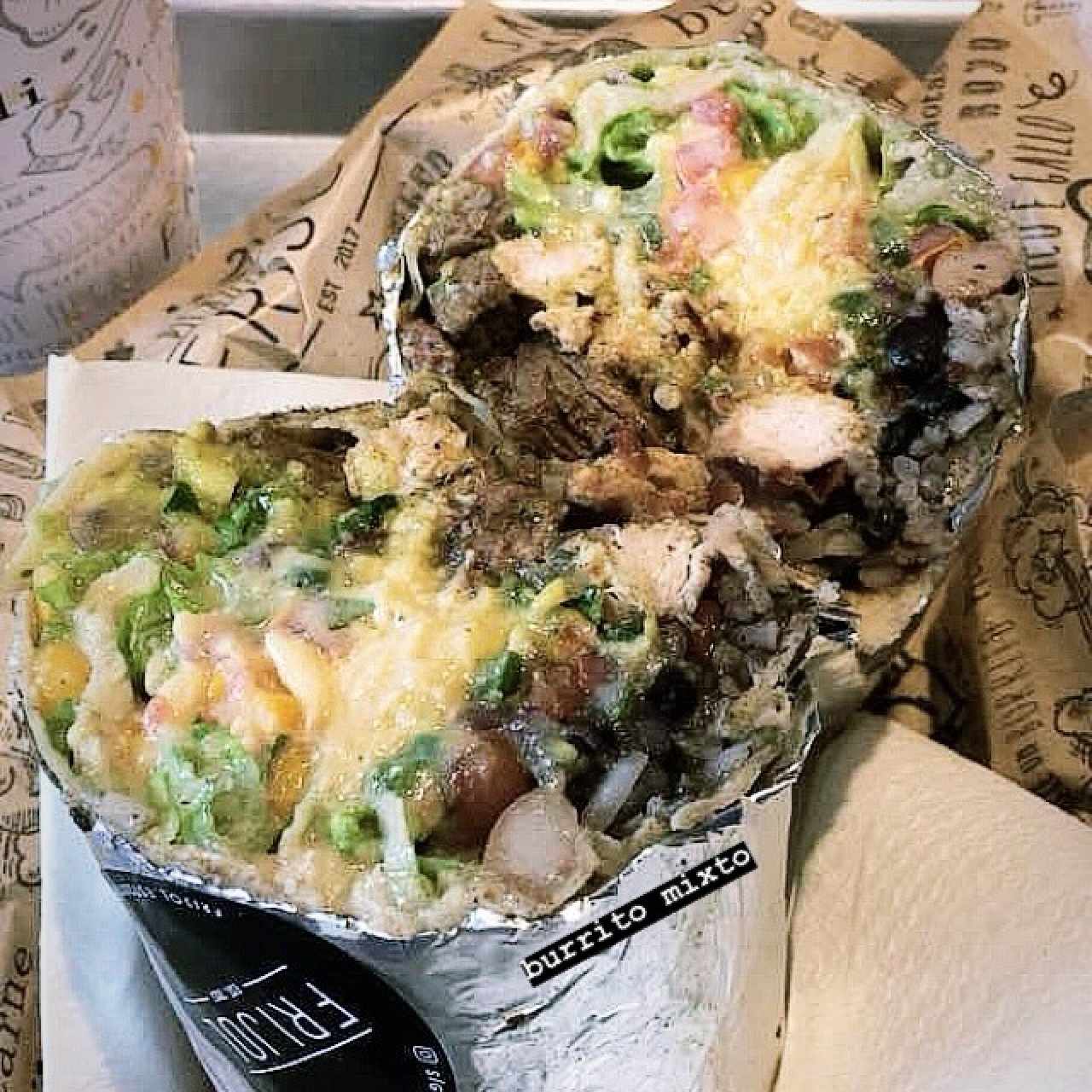Burrito mixto