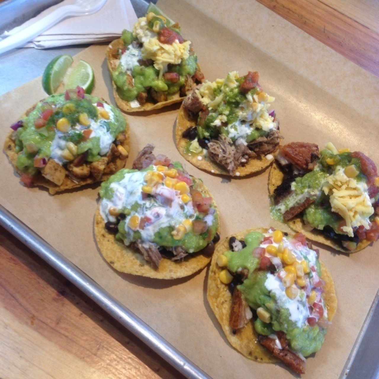tostadas mixtas