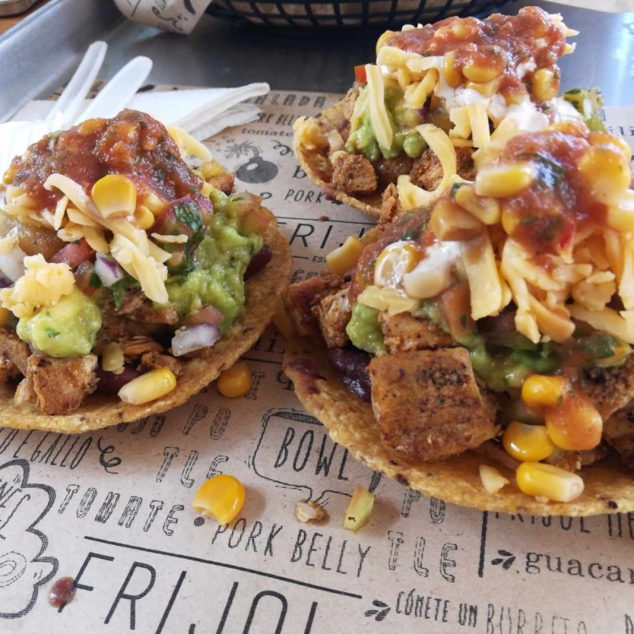 Tacos de pollo