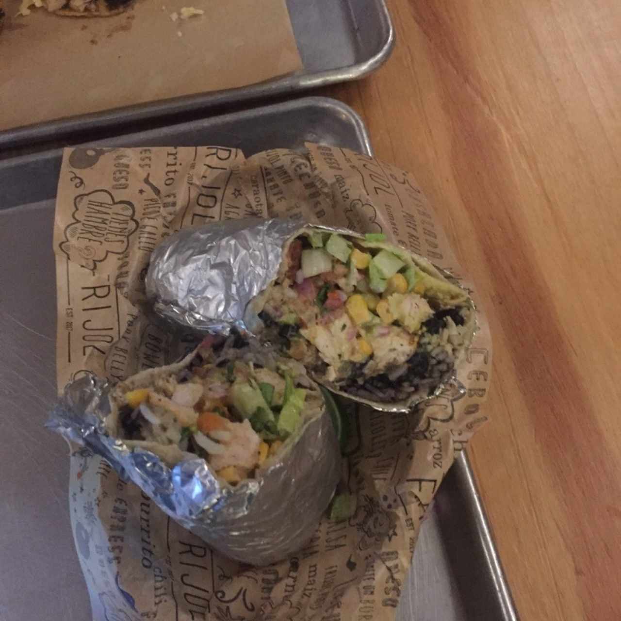 Burrito hasta con arroz 👍🏻