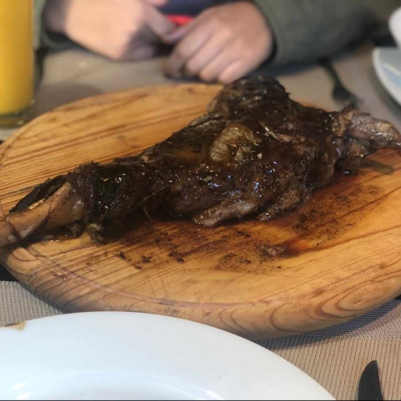 pata de cordero para la pasta 