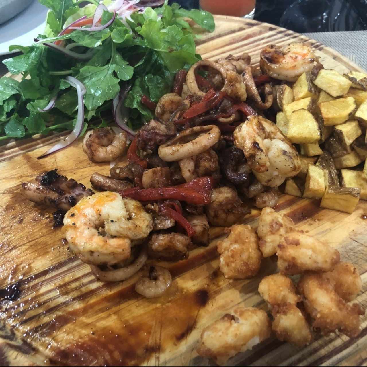parrilla...