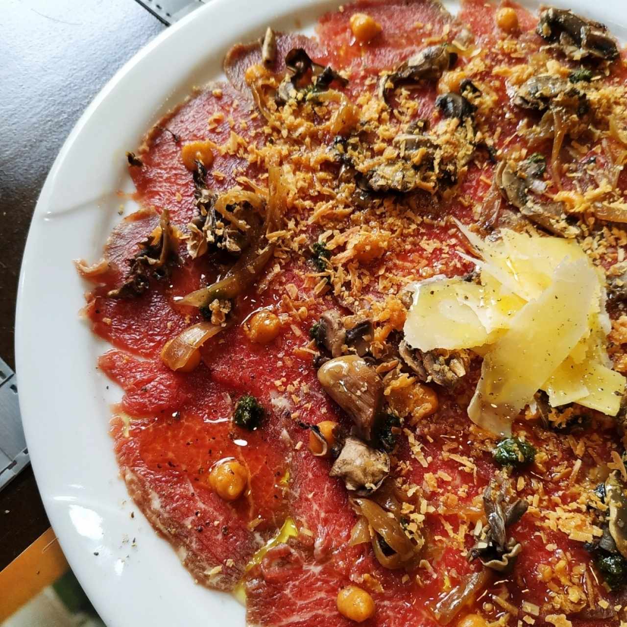 Carpaccio de carne 