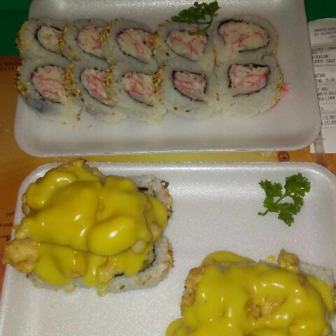 Fuji Roll y Dinamita Roll 