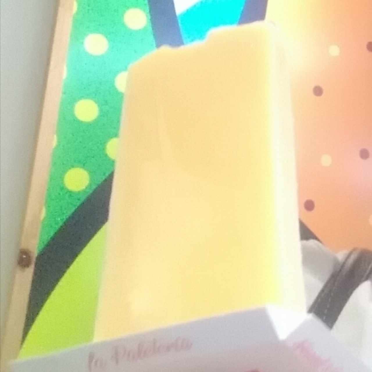 Parchita rellena de leche condensada 