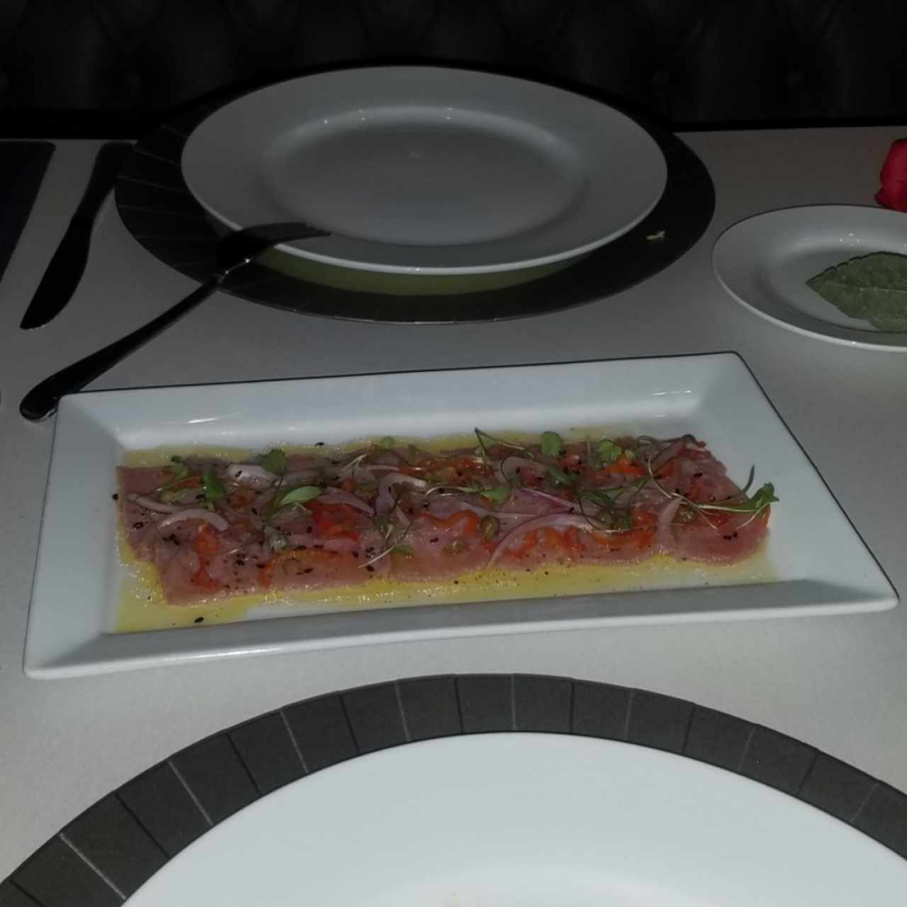 tiradito de atun