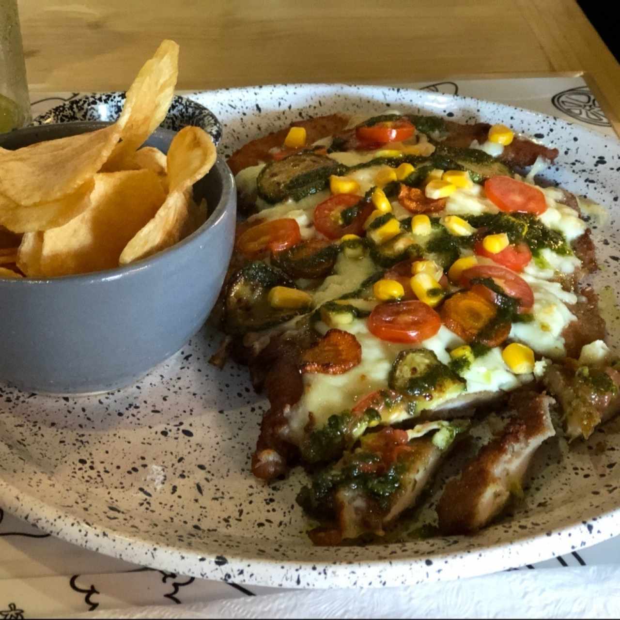 milanesa capresa !!!