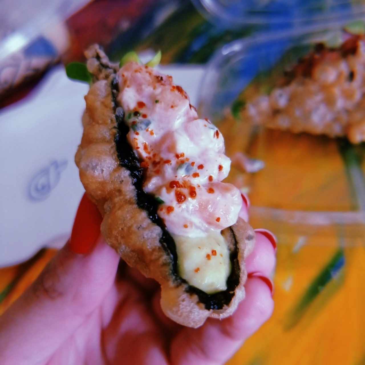 sexy taco de salmon