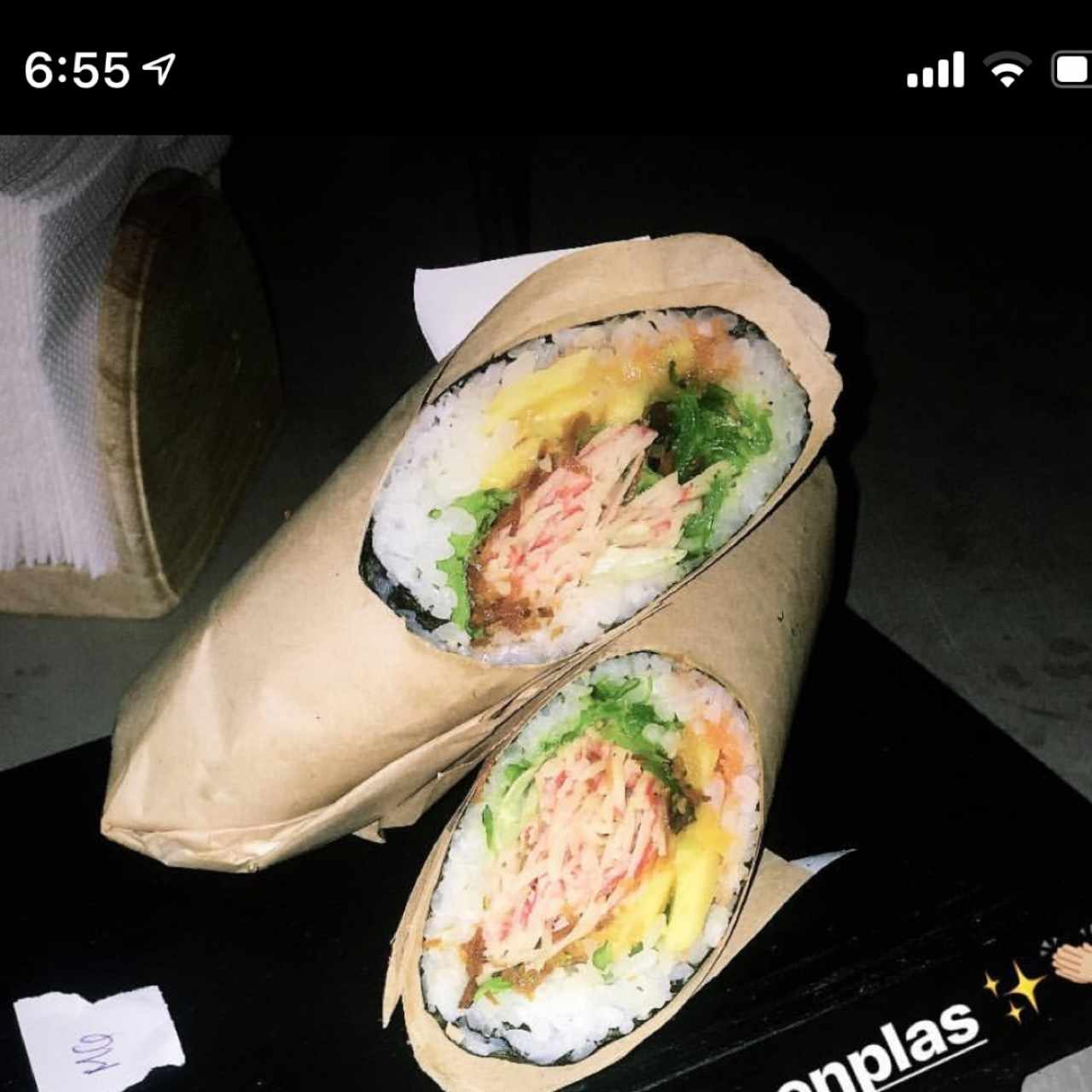 sushi burrito