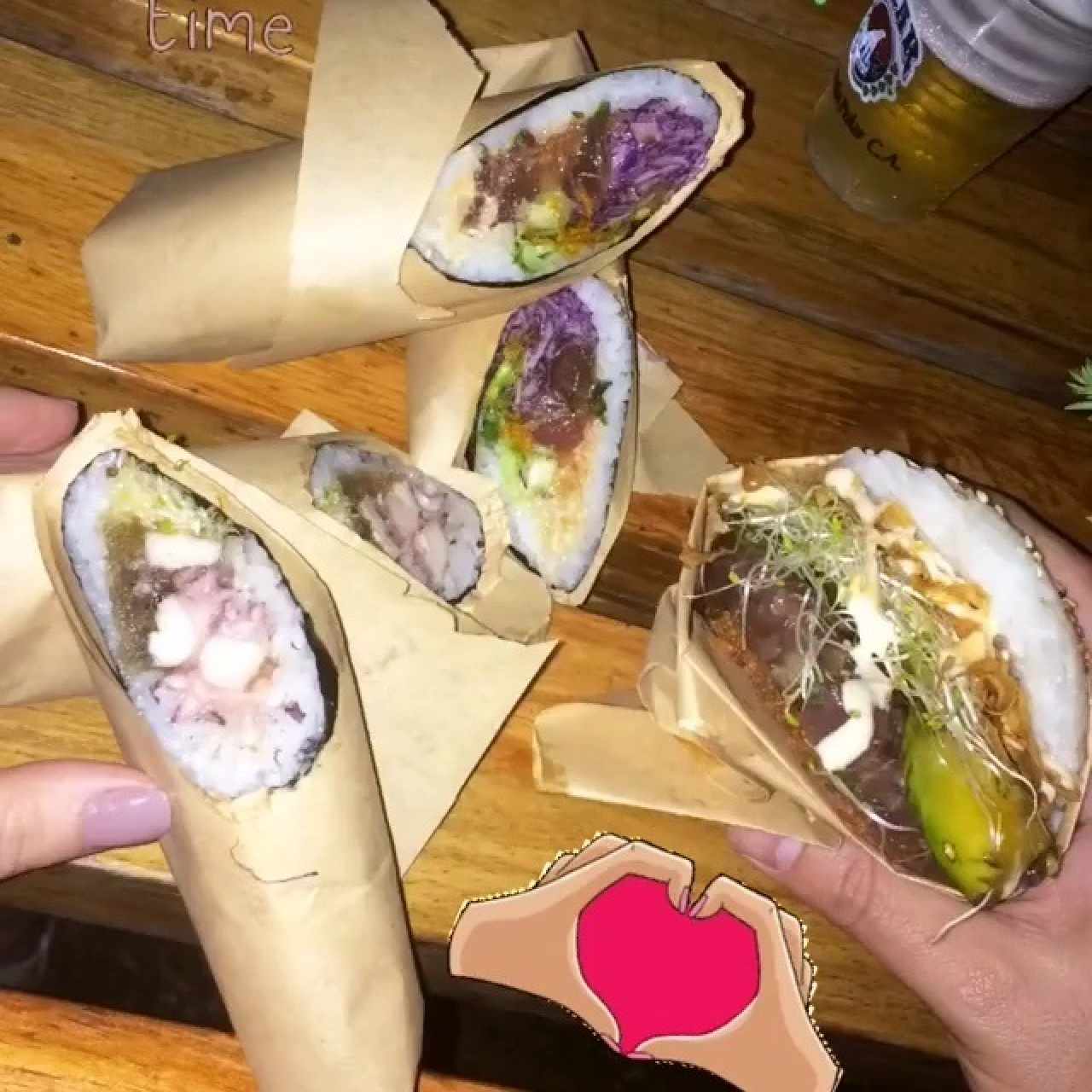 Trufa Burger, Spicyrrito y Pulpirrito