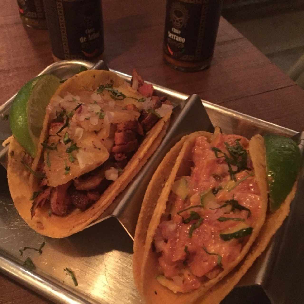 Taco Al Pastor..!! y Tuna Taco..!!🌮🌮