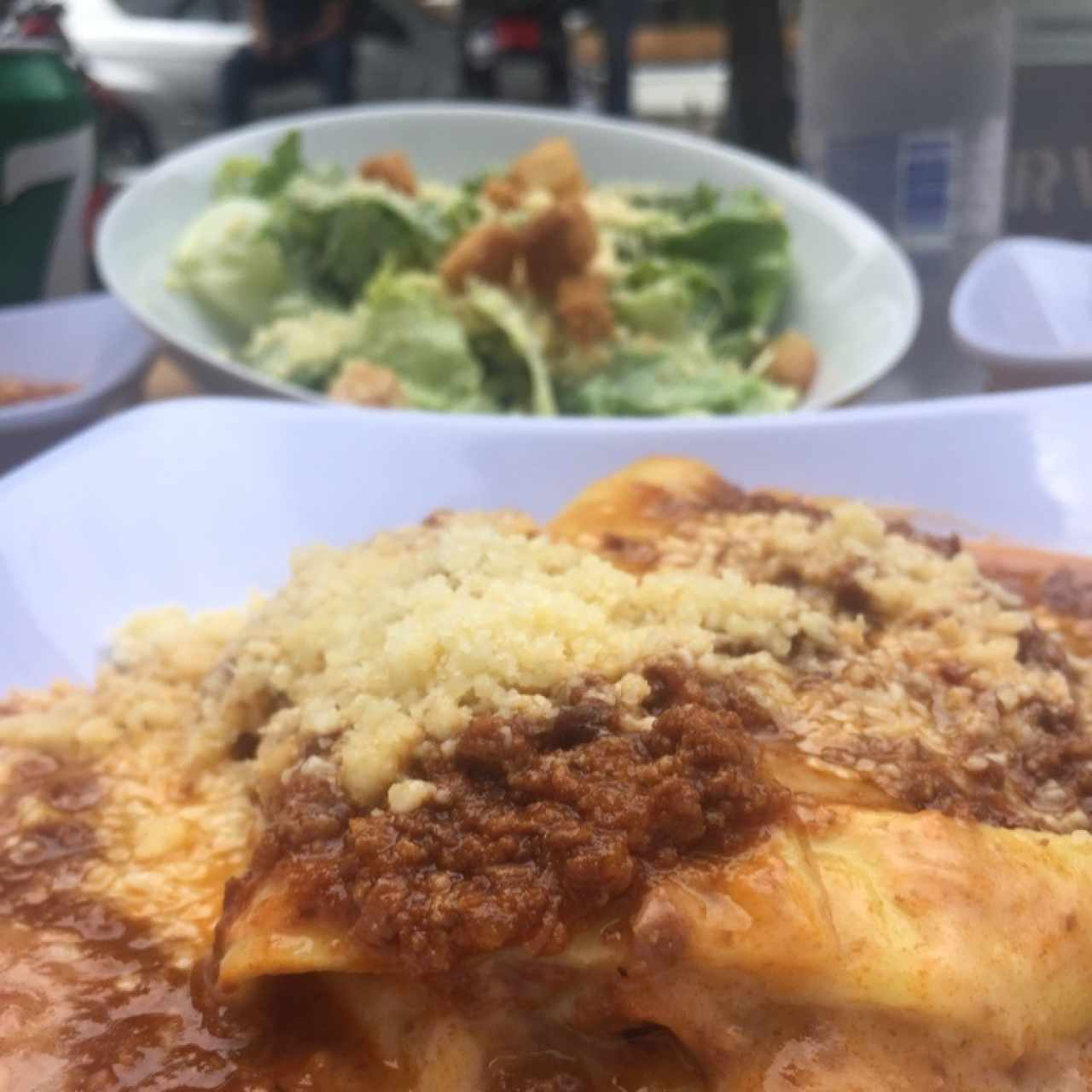 Pasticho y Ensalada César