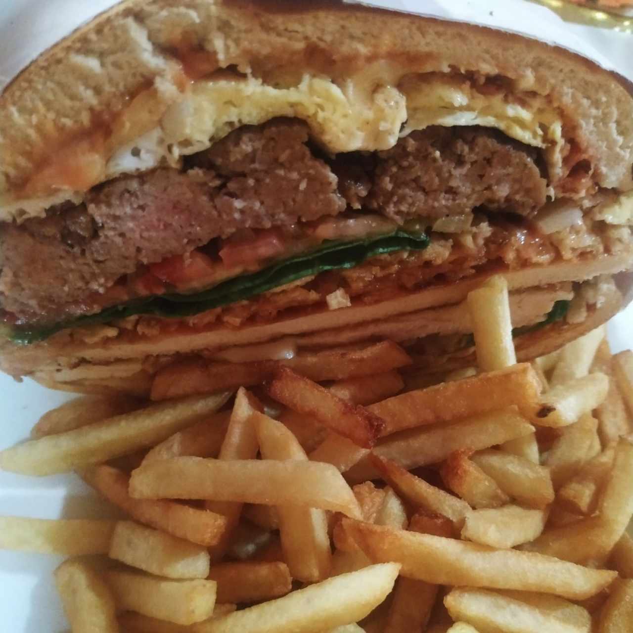 Hamburguesa doble