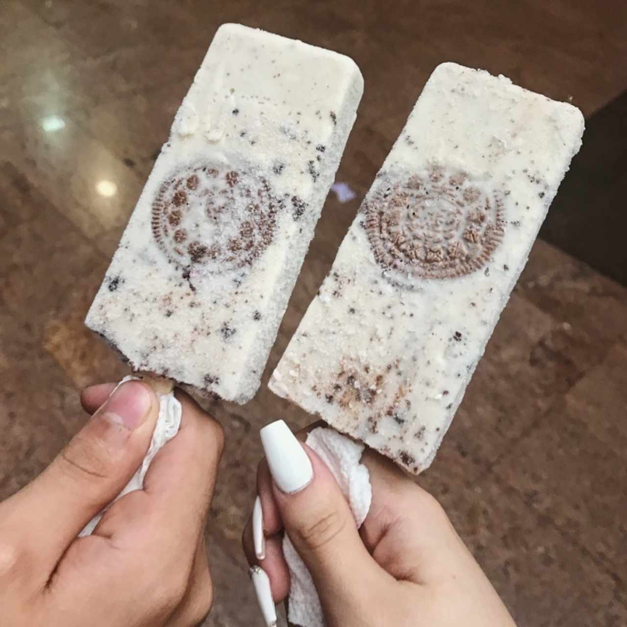 paleta de oreo