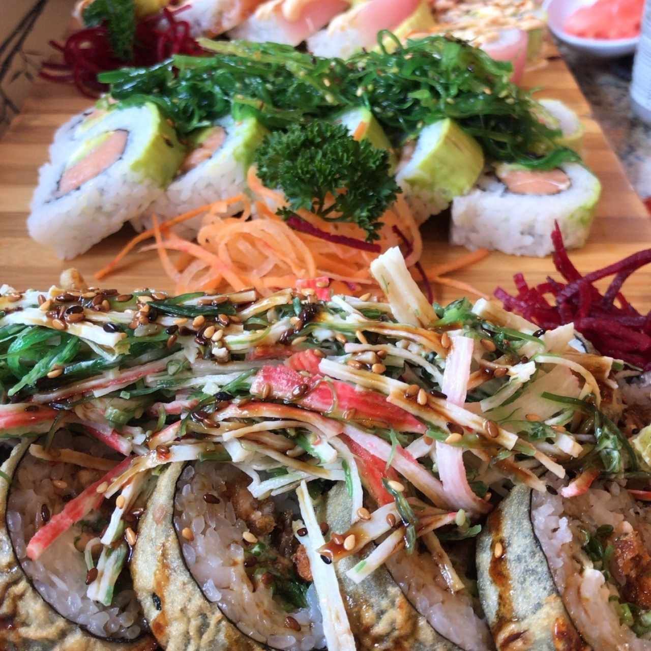 variedad de rolls 