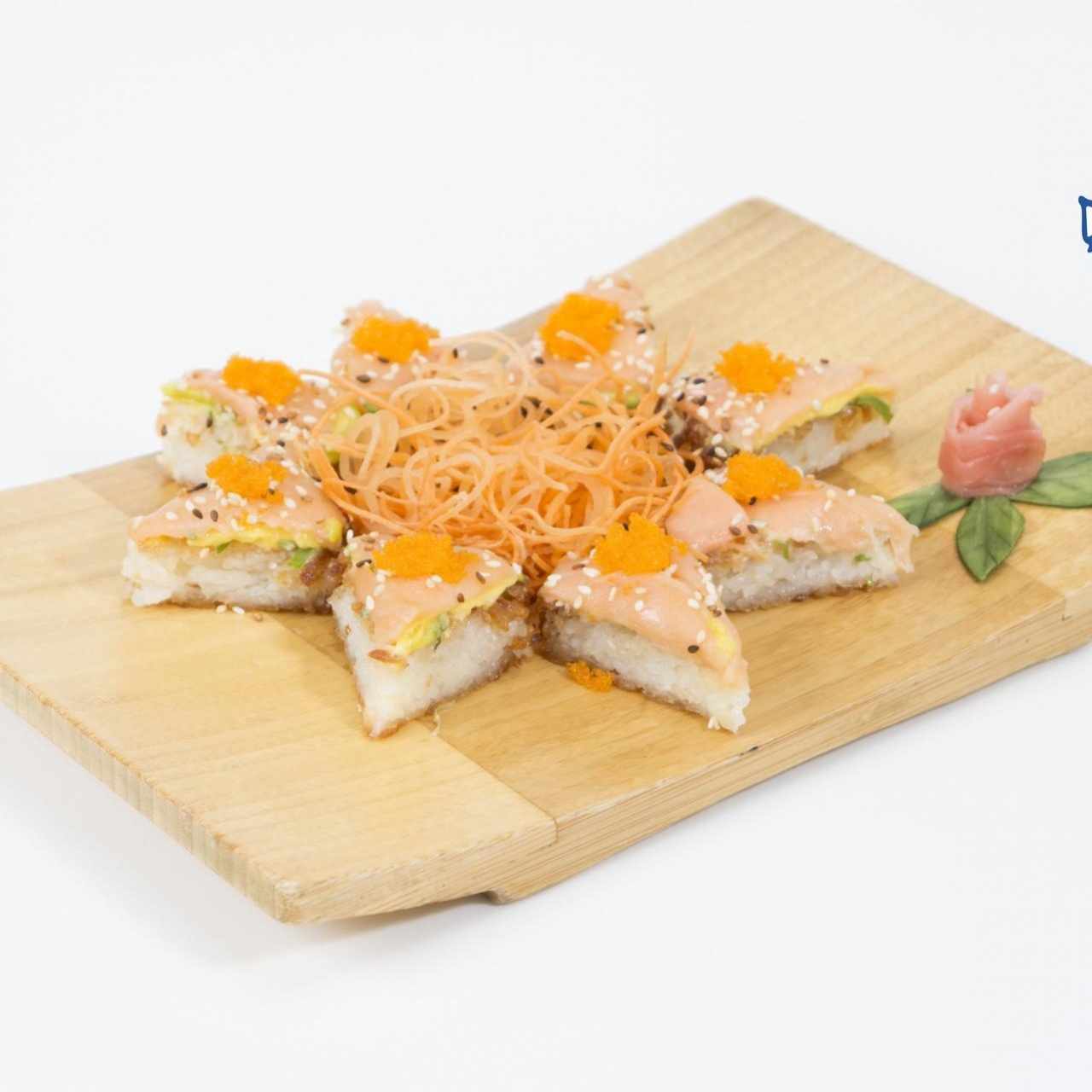 Sushi Pizza Salmón