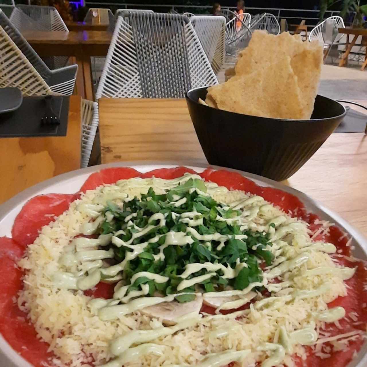 Carpaccio de lomito 