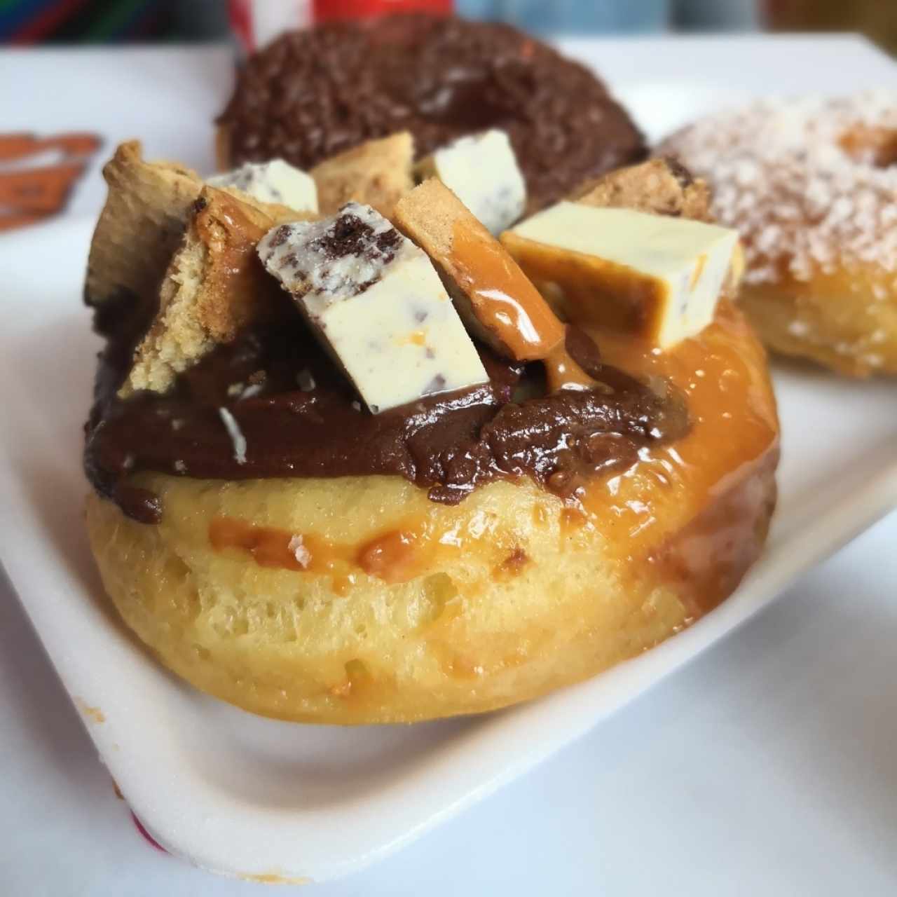 Dona con topping 
