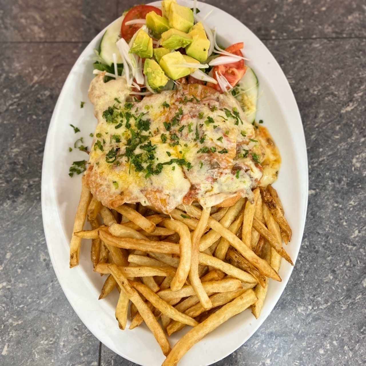Pollo Gratinado
