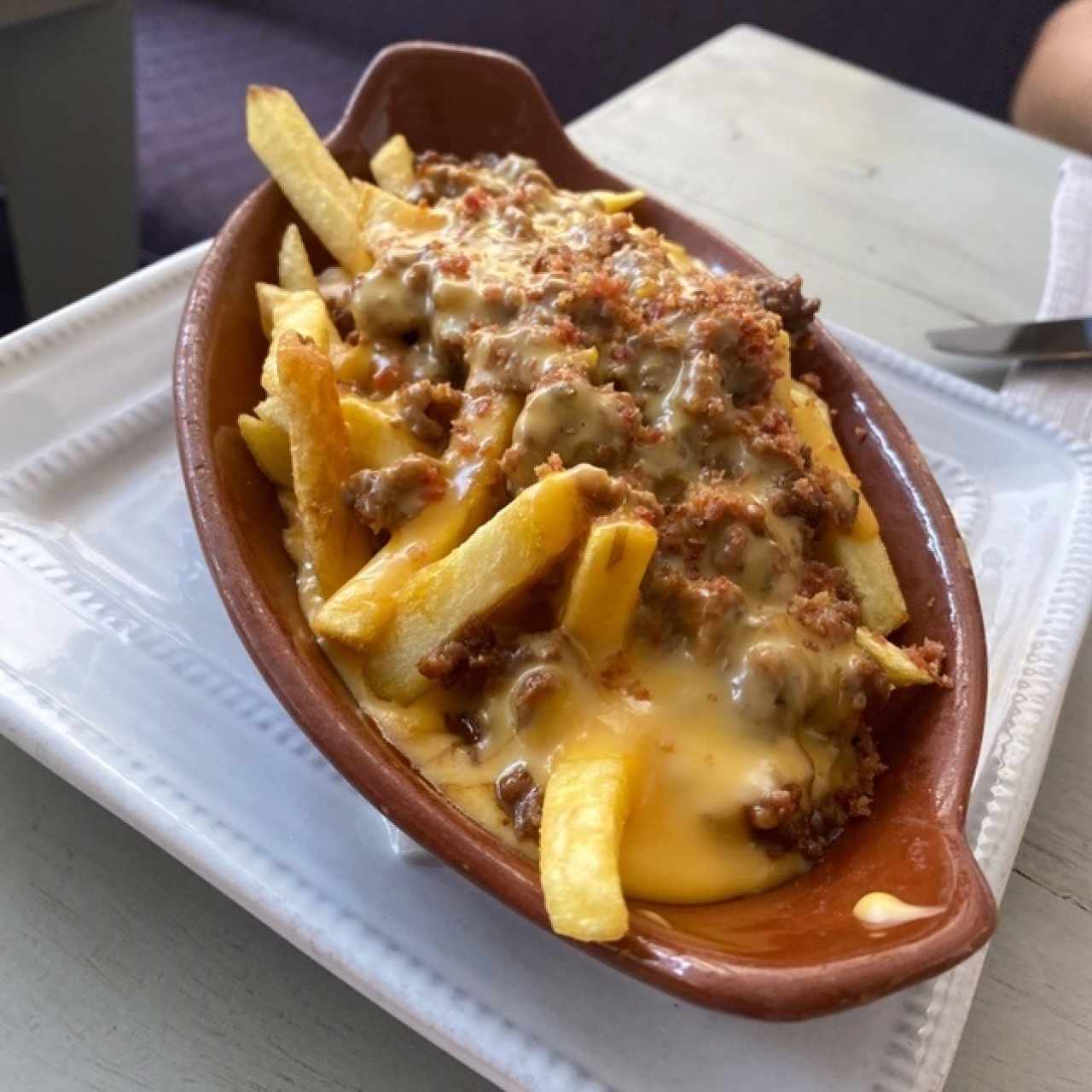 Chili fries