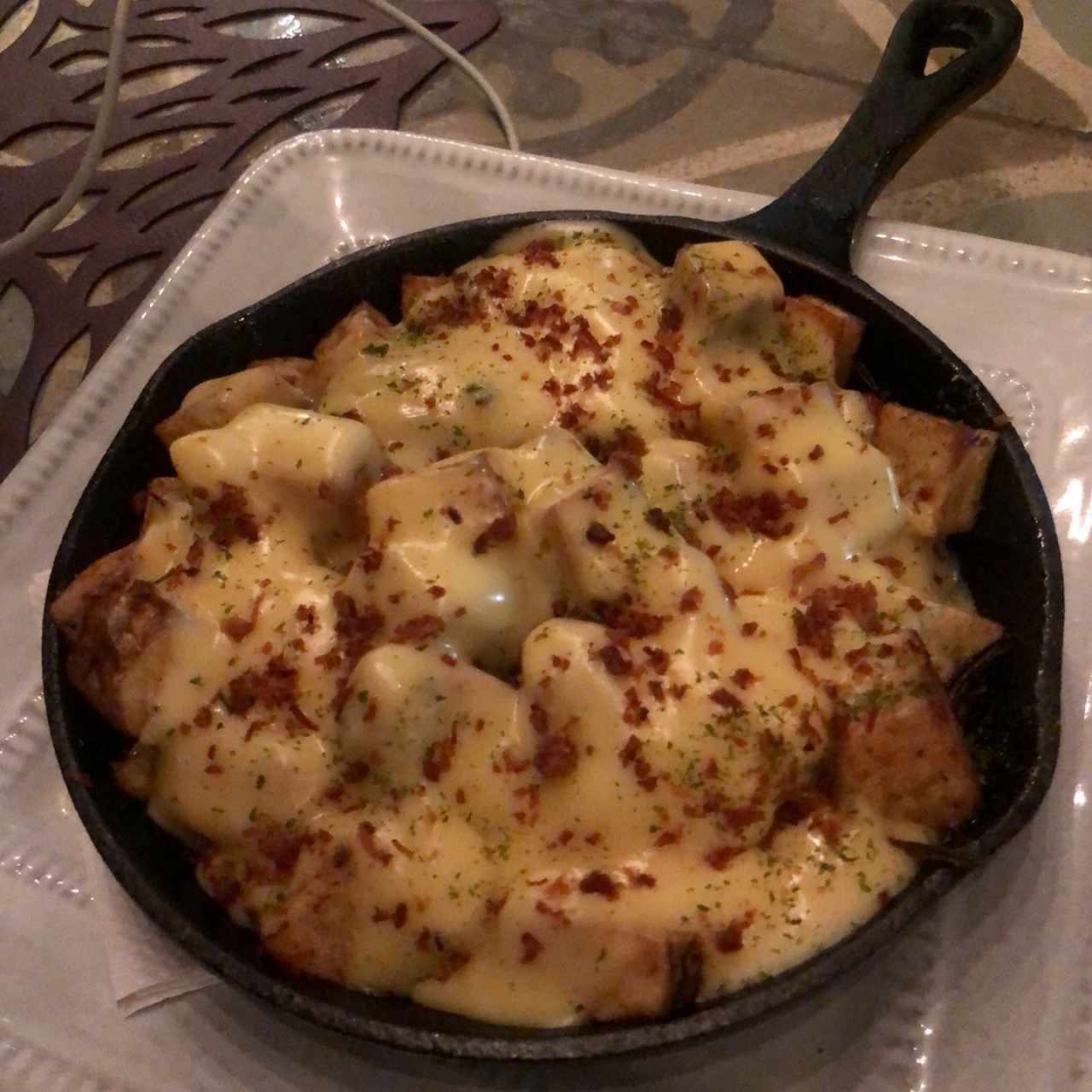 Papas cheddar 