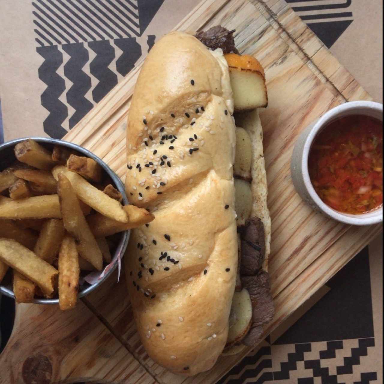 sandwich de lomito
