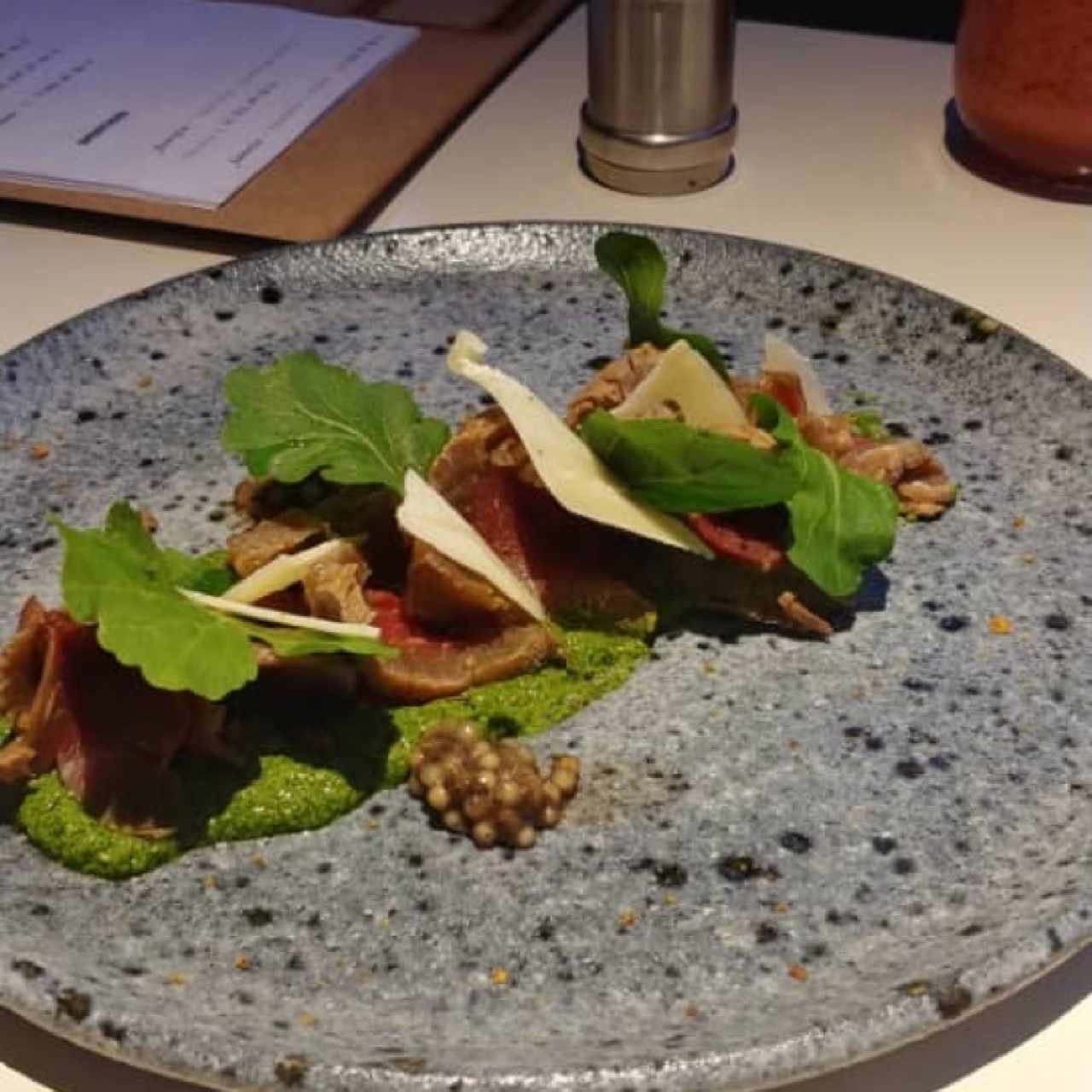 carpaccio de lomito