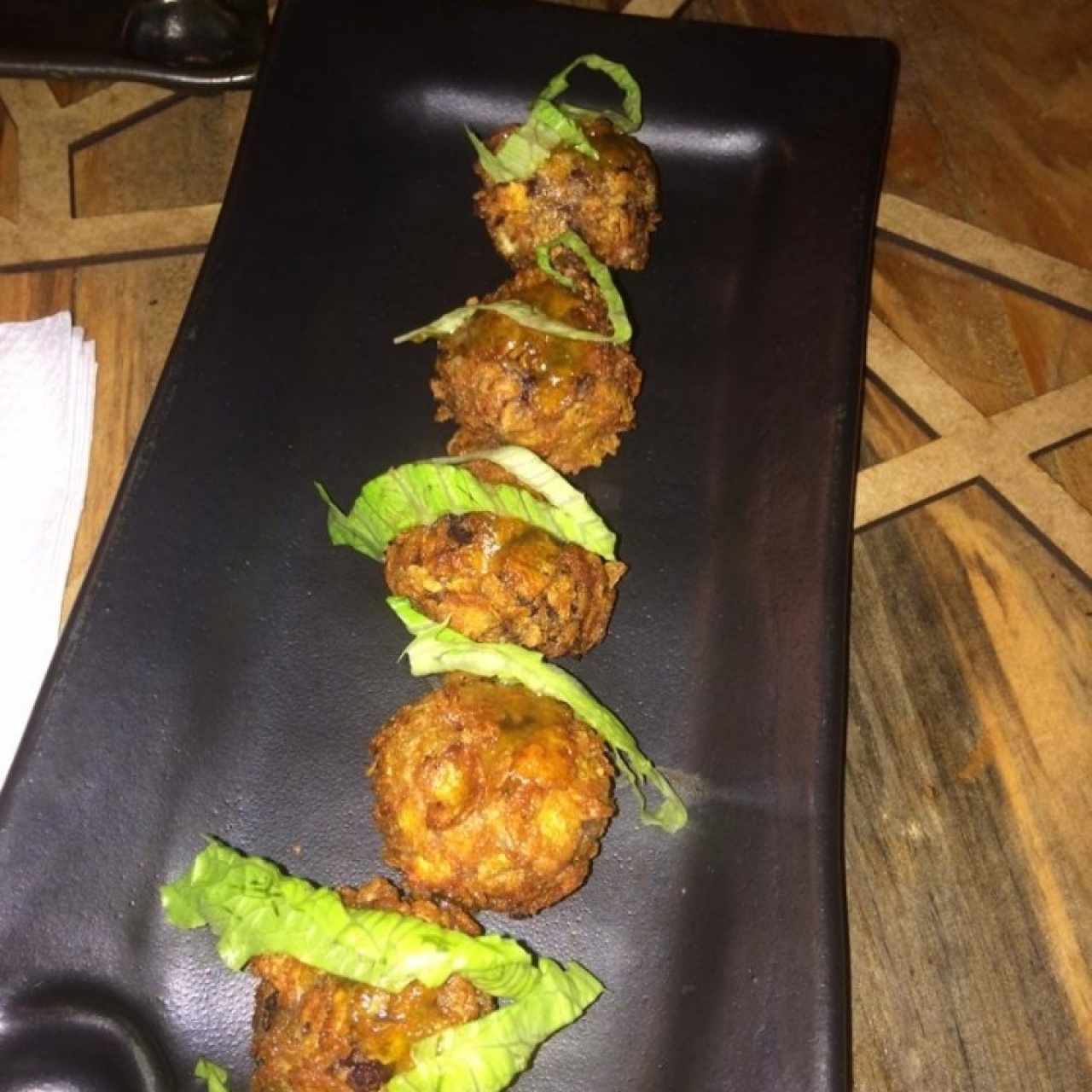 bombones de morcilla