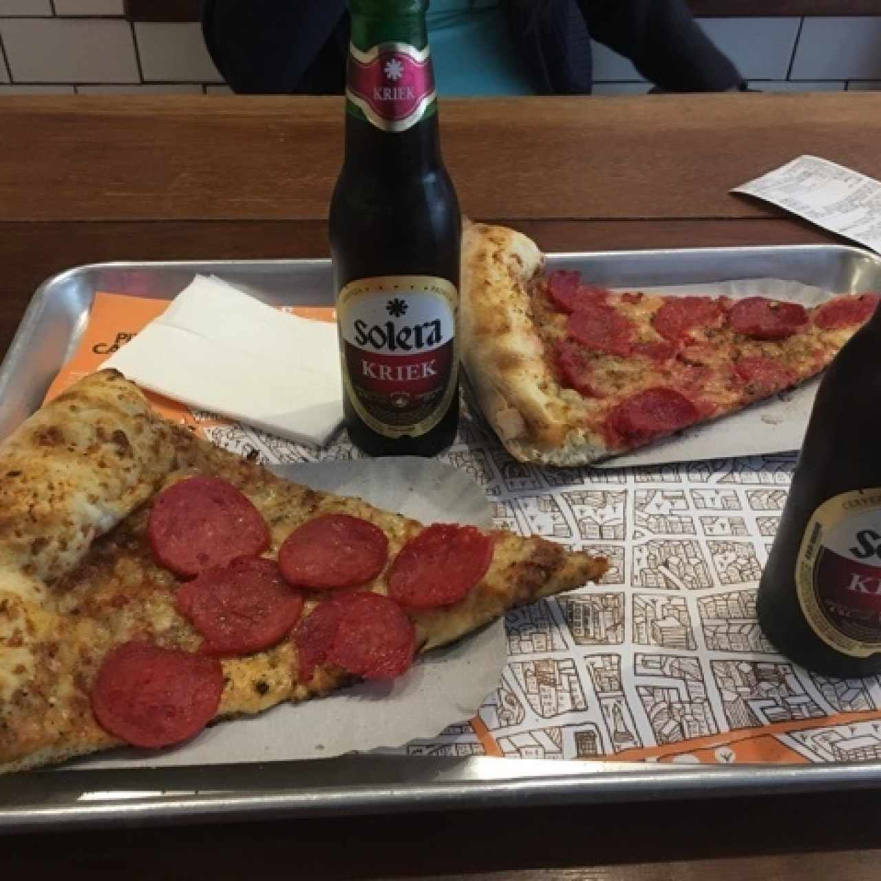 Peperoni más Solera Kriek