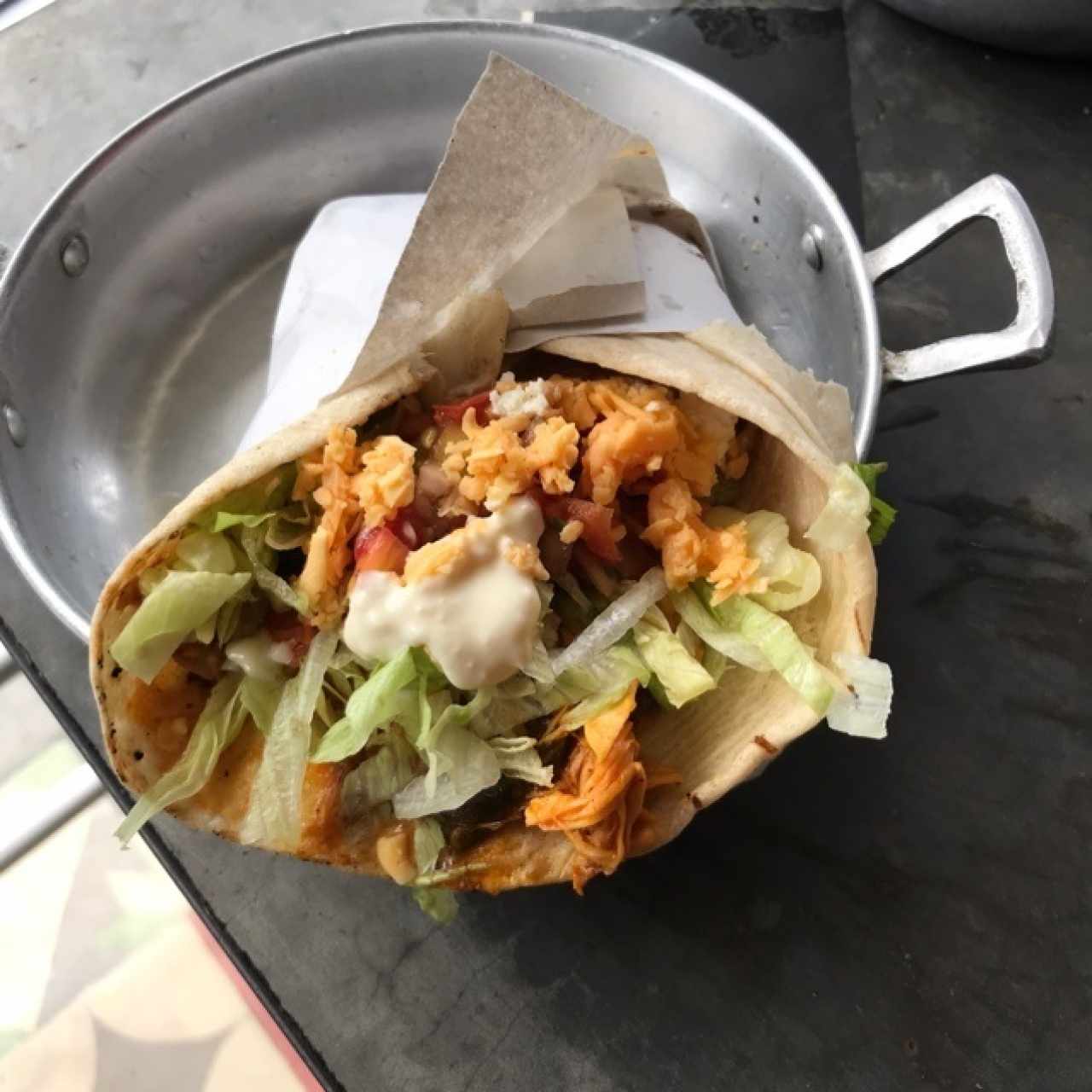 Burrito de pollo