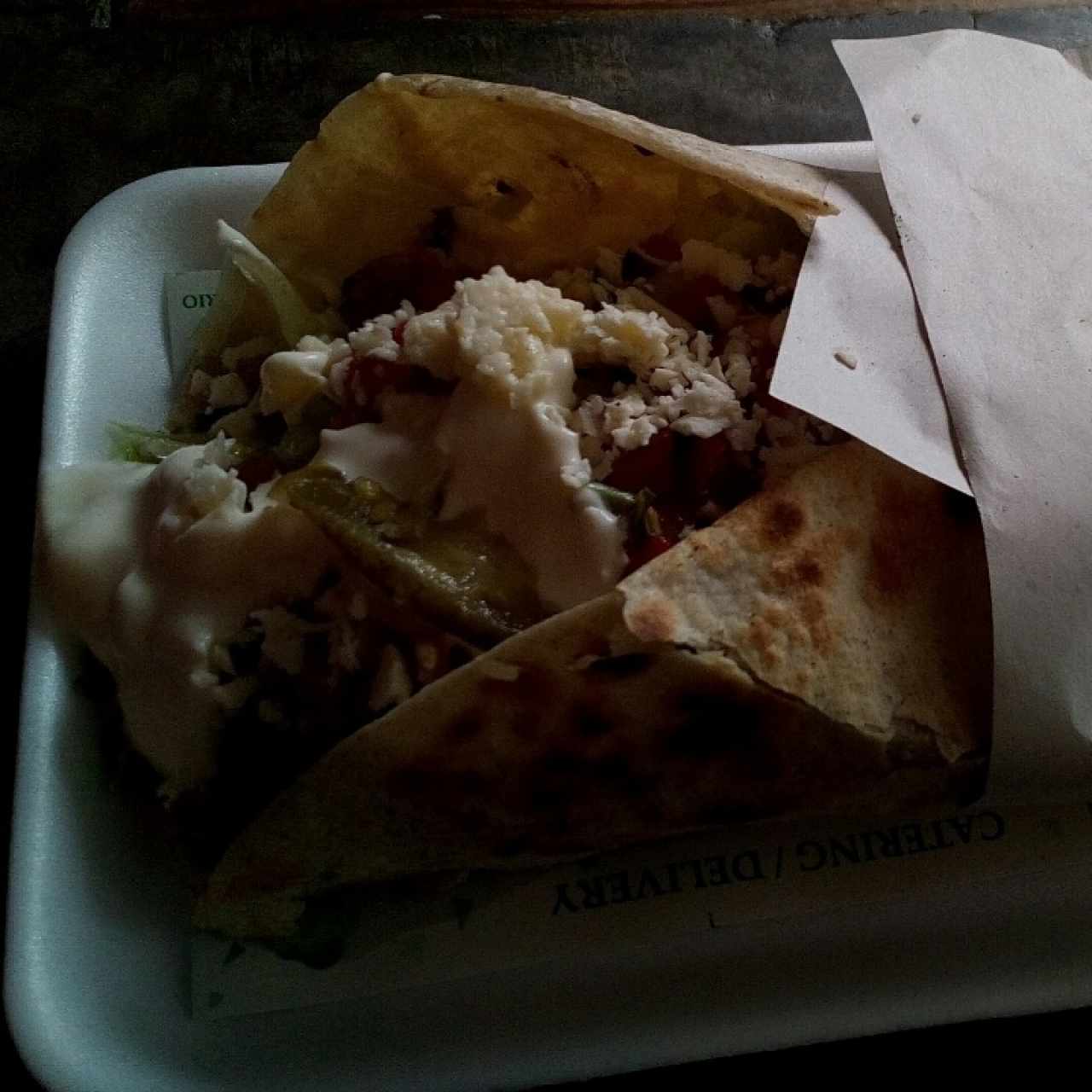 Burrito normal de carne