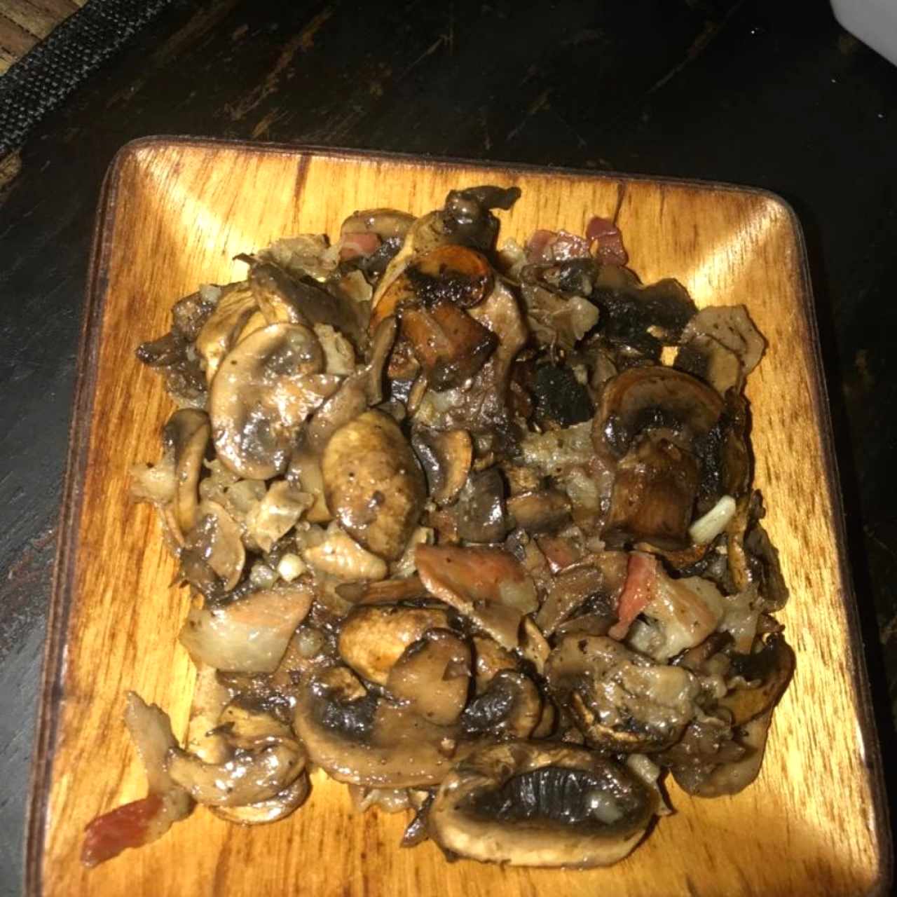 Champiñones Salteados Con Pancetta, Espectaculares 