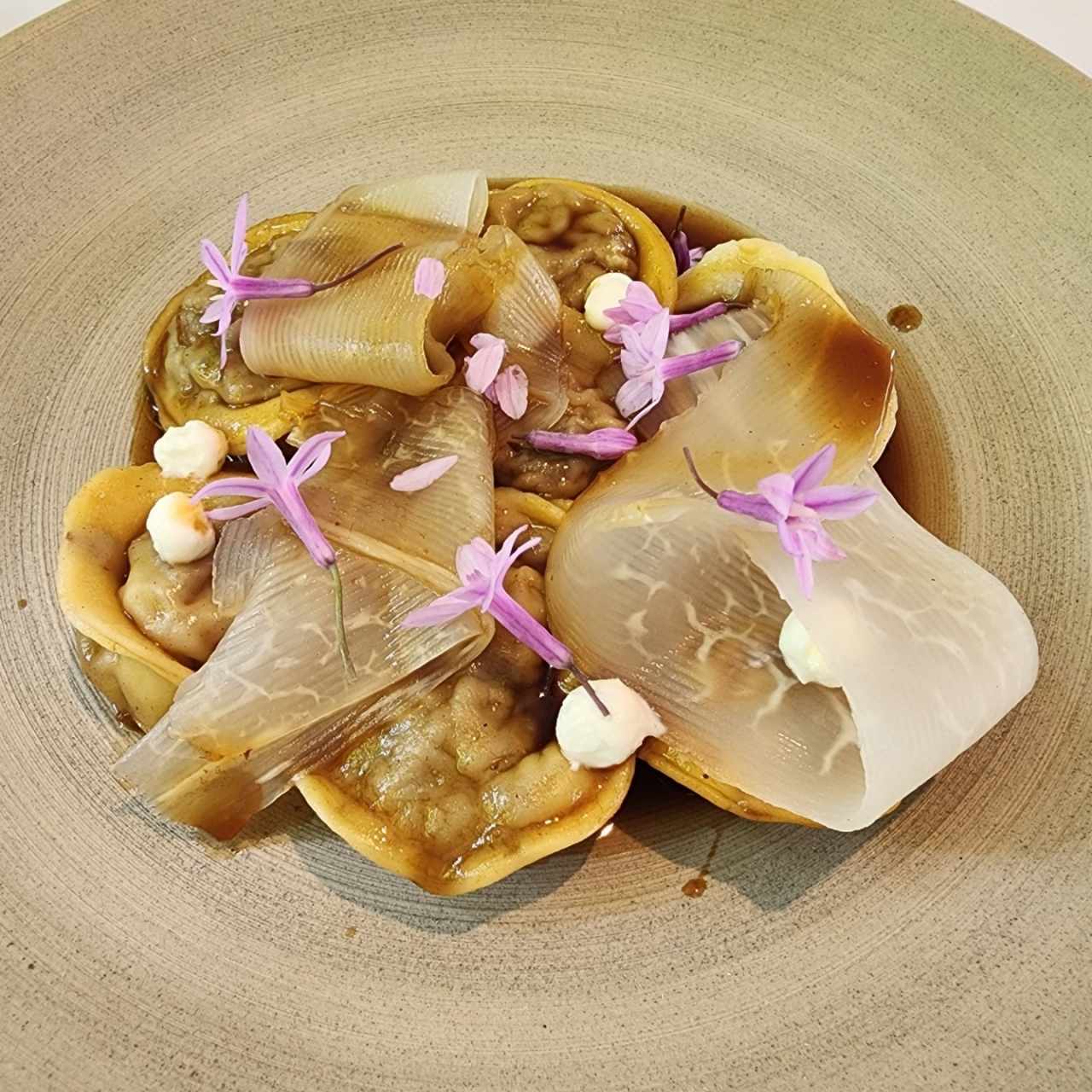 Pasta con cordero