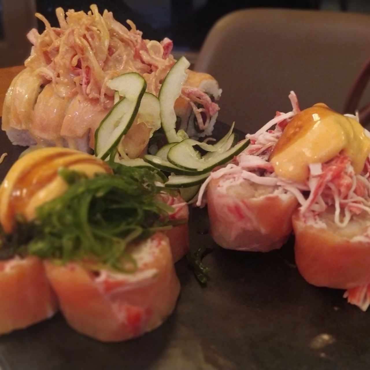 Beijing roll y Neptuno roll.