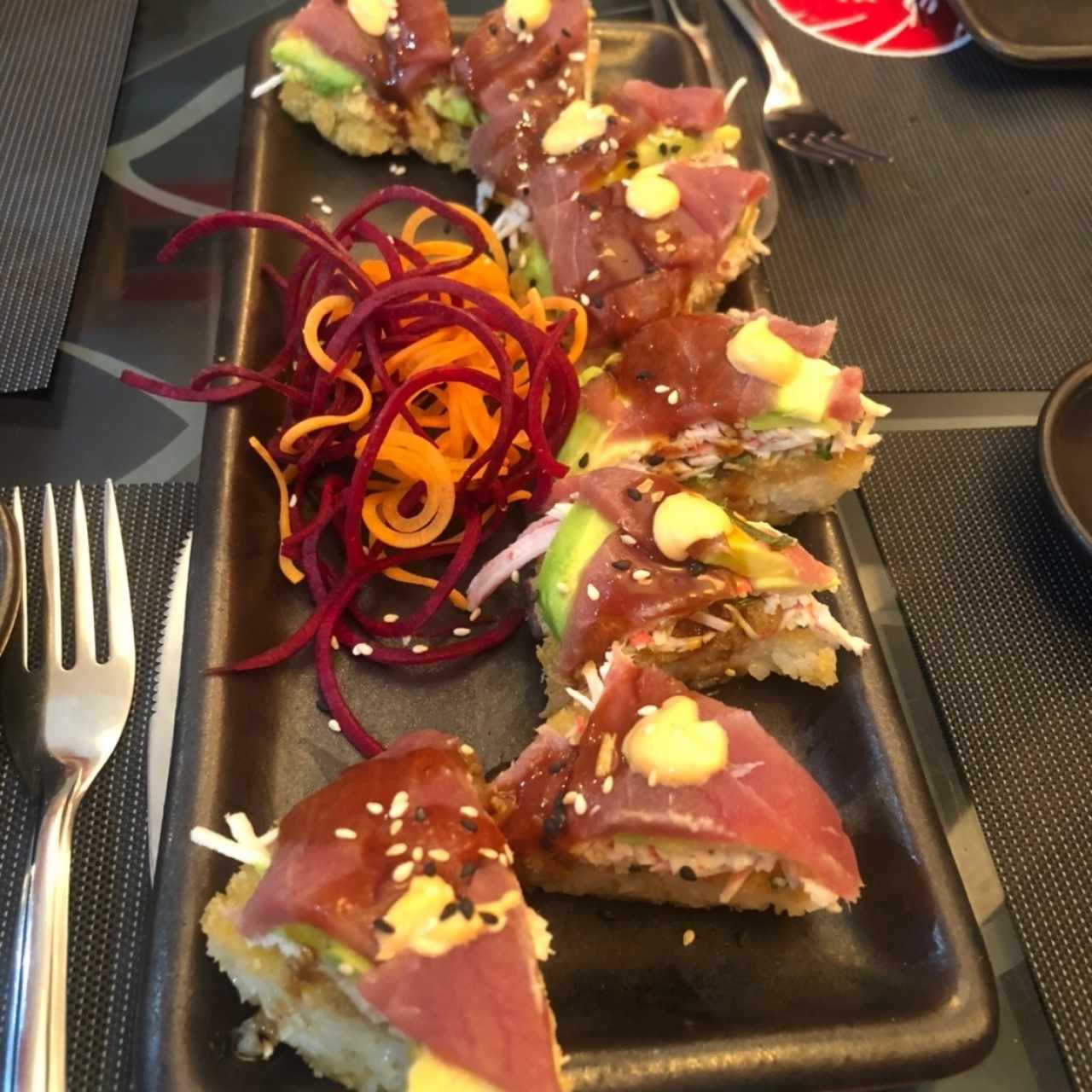 Sushi Pizza de Atún