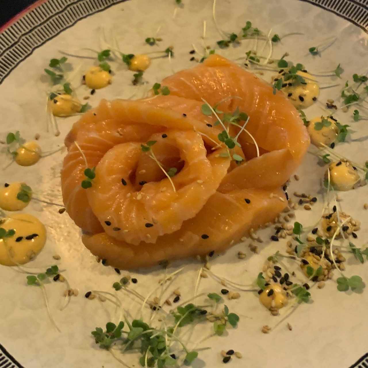 Sashimi de Atún ó de Salmón