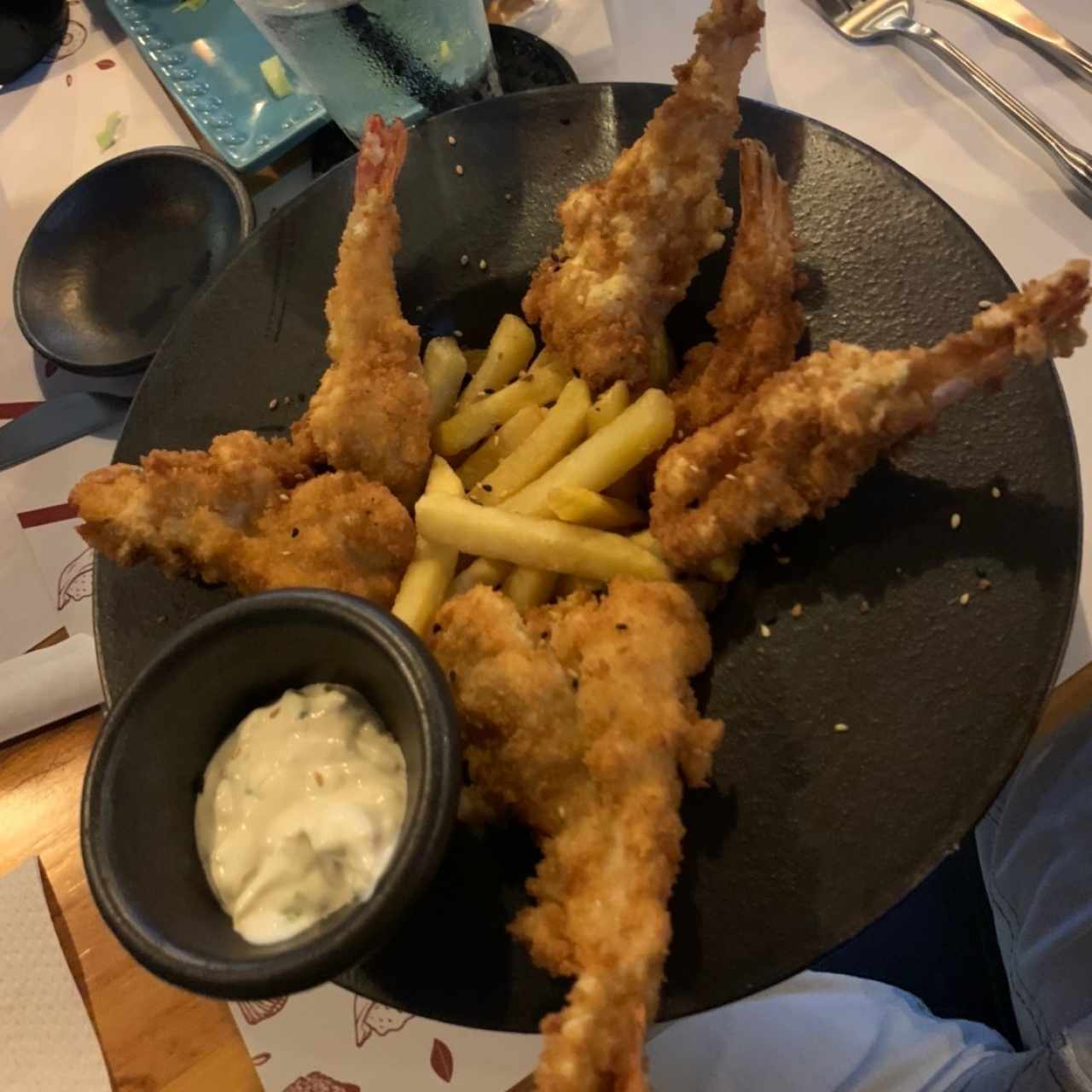 ENTRADAS JAPONESAS - Langostinos Tempura