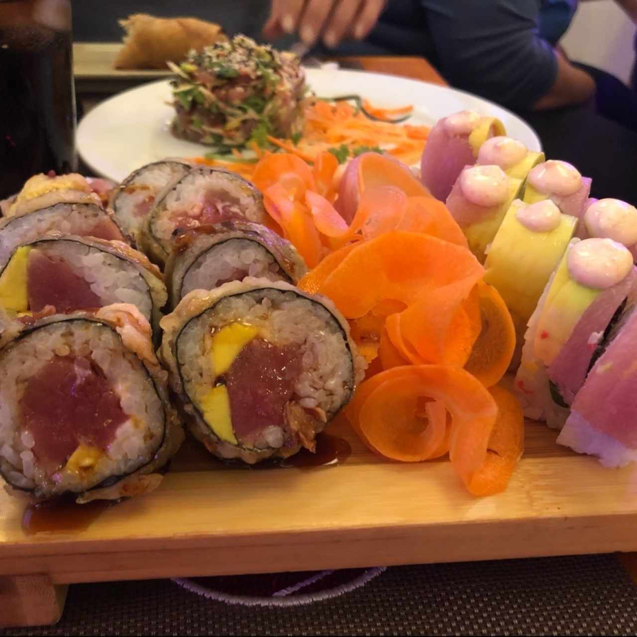 Maguro Roll y Golden Roll