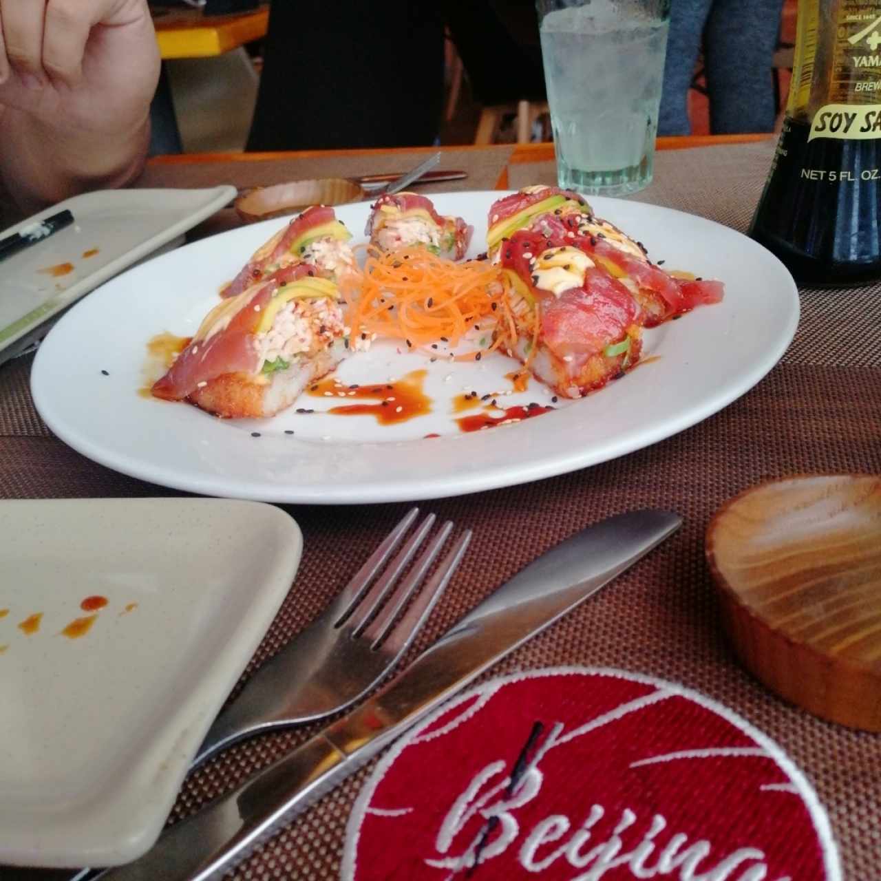 Sushi Pizza de Atún