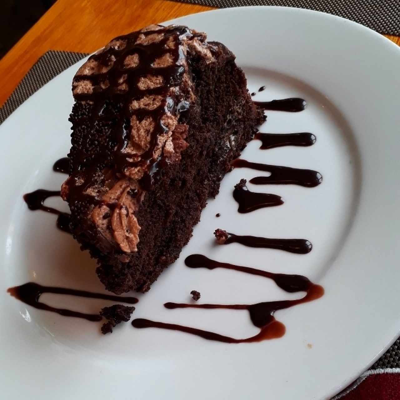 torta de chocolate