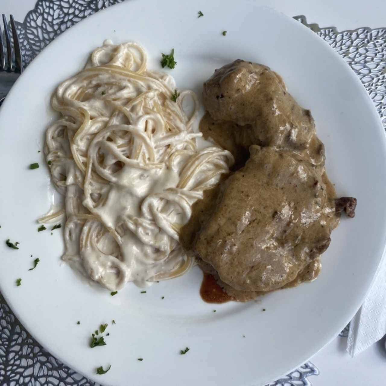 Lomito a la pimienta