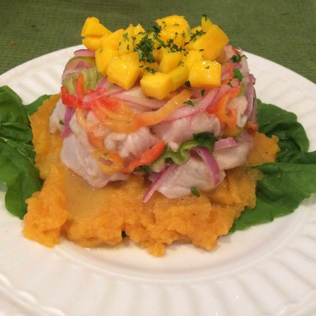 ceviche de robalo