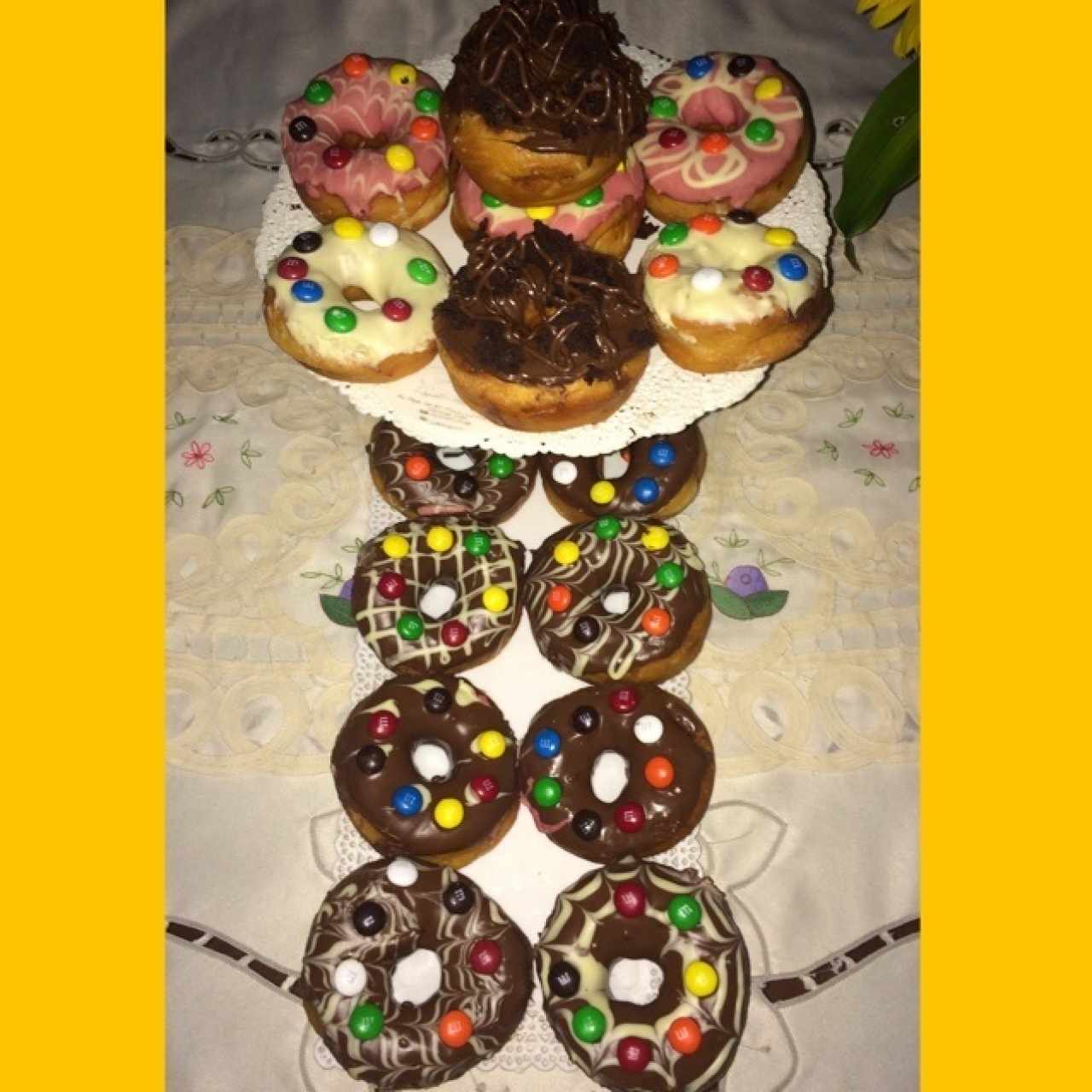 Mini Donas de M&M