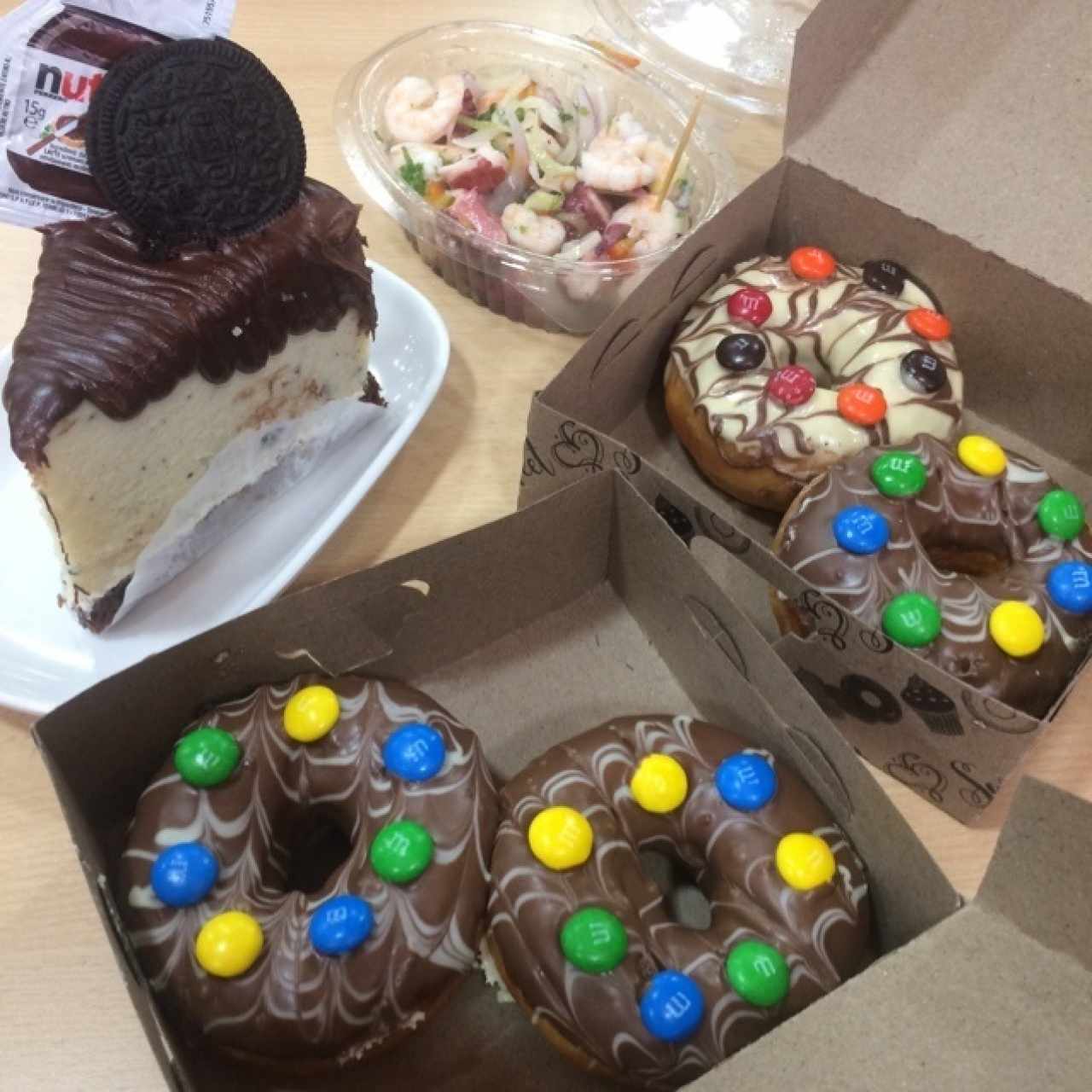 Salpicon+CheesCake+MiniDonas