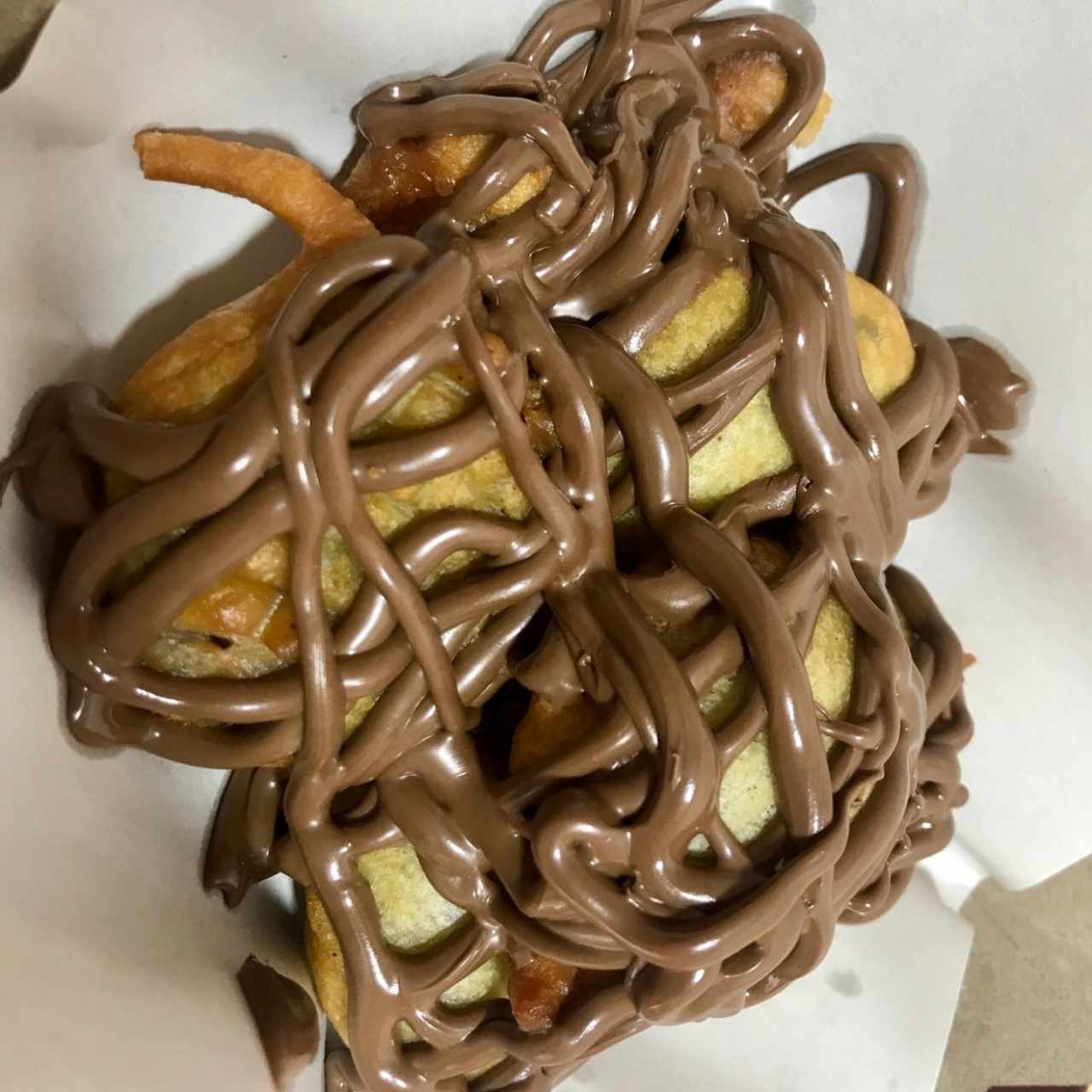 oreo frita con nutella