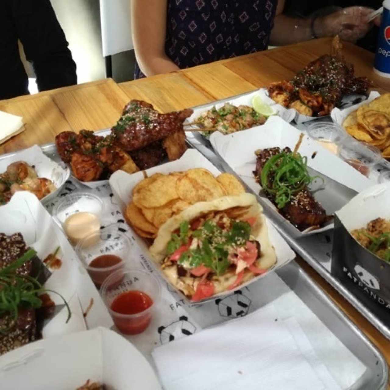 Menú Principal - Bandeja Panda