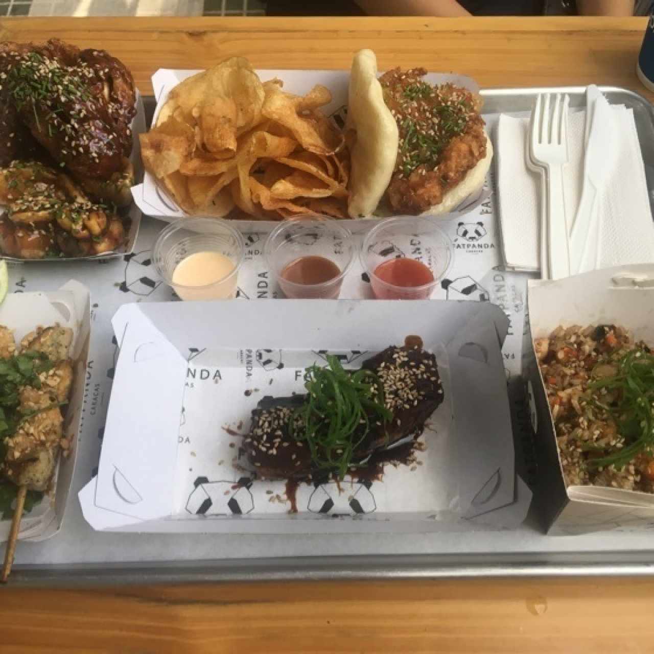Menú Principal - Bandeja Panda