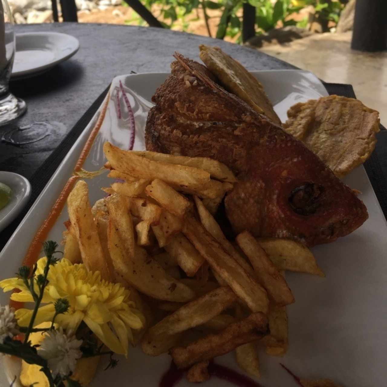 Especial de Pargo frito