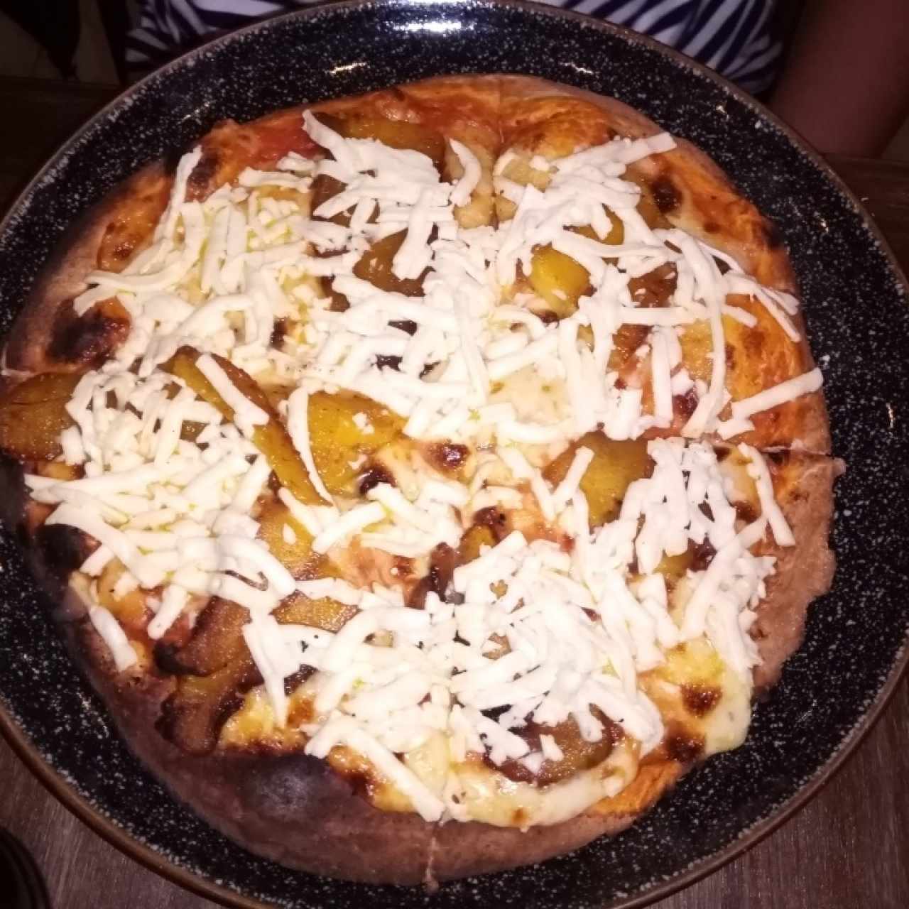 Pizza Plátano con Queso