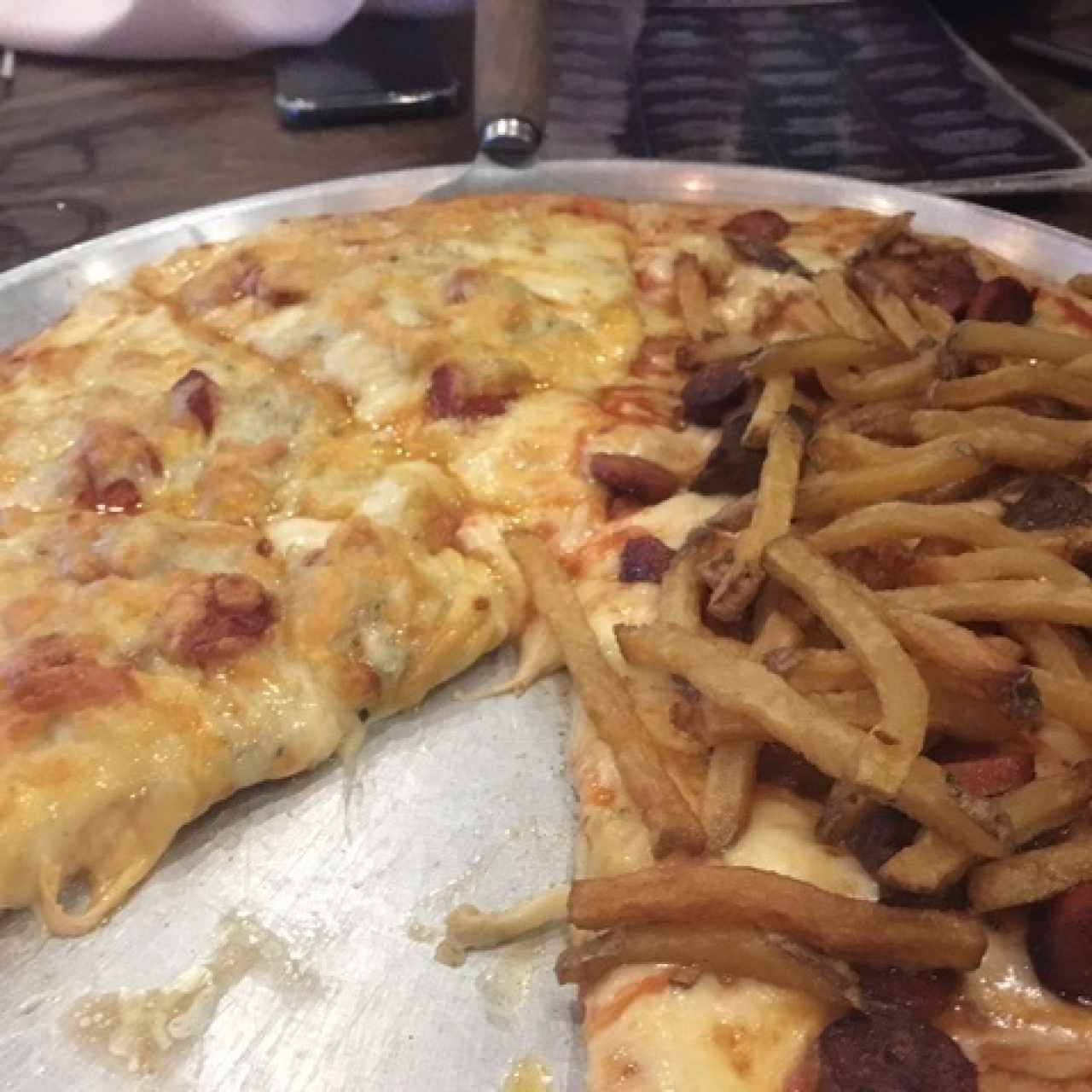 chistorra 4 quesos y parrilla 